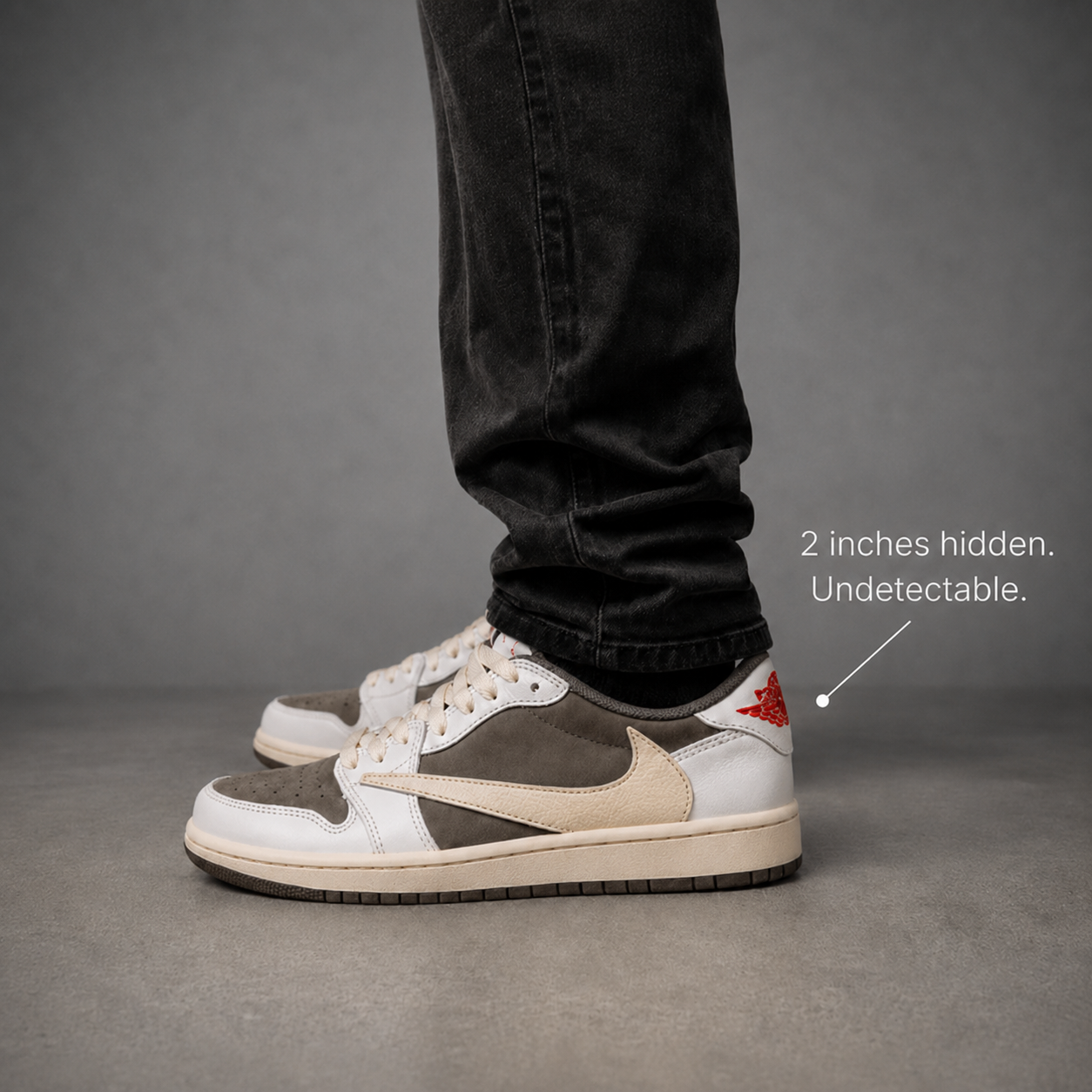 Hidden Lift Height Boost Socks β the lift no one sees